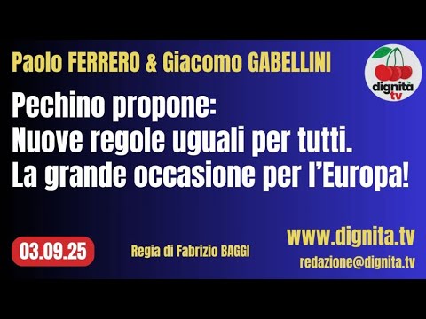 Paolo FERRERO & Giacomo Gabellini