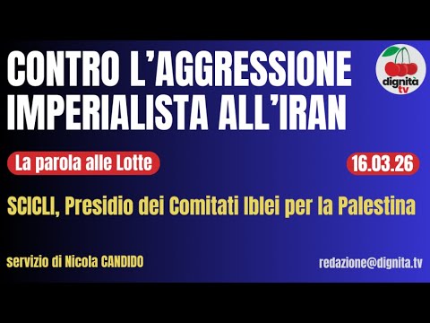 CONTRO L’AGGRESSIONE IMPERIALISTA ALL’IRAN