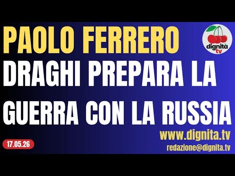 DRAGHI PREPARA LA GUERRA CON LA RUSSIA