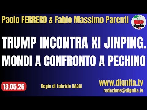 TRUMP INCONTRA XI JINPING. MONDI A CONFRONTO A PECHINO.