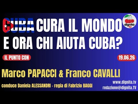CUBA CURA IL MONDO. E ORA CHI AIUTA CUBA?
