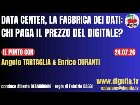 DATA CENTER, LA FABBRICA DEI DATI: CHI PAGA IL PREZZO DELLA SVOLTA DIGITALE?