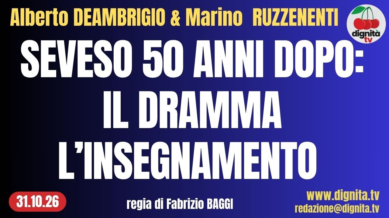 SEVESO 50 ANNI DOPO: IL DRAMMA, L’INSEGNAMENTO