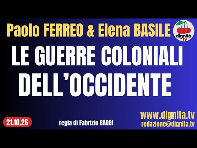 LE GUERRE COLONIALI DELL’OCCIDENTE